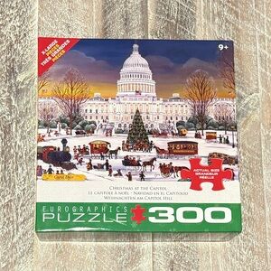 Eurographics Christmas at the Capitol Puzzle - 300 Pieces